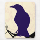 Search for black crow mousepads Crows