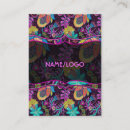 Search for retro chubby business cards Floral