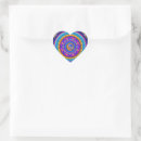 Search for heart shaped floral stickers Decorative
