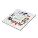 Search for farm animal tiles Watercolor