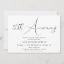 Search for fiftieth wedding anniversary invitations Simple