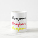 Search for francais mugs Bonjour