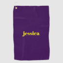 Search for yellow golf towels Minimalist