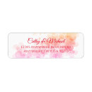 Search for red cherry blossom return address labels Floral