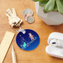 Search for magical christmas key rings Santa claus