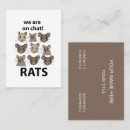 Search for rat business cards Funny