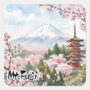Search for mt fuji stickers Japanese landscape