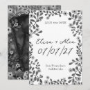 Search for b w invitations Botanical