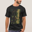 Search for cool firefighter tshirts Flag