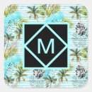 Search for blue palm tree stickers Turquoise