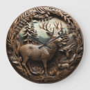 Search for hunting deer clocks Rustic