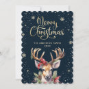 Search for deer christmas cards Elegant