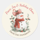 Search for peace joy stickers Red and green