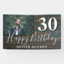Search for rustic birthday banners Wood