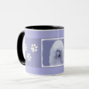 Search for white poodle mugs Standard