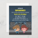 Search for hero birthday invitations Super heroes