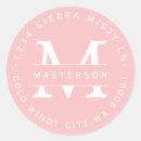 Search for circular address stickers Bride