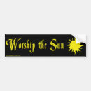 Search for sun bumper stickers Solar
