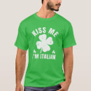 Search for italian st patricks day tshirts Clover