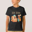 Search for seven tshirts 6 7