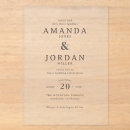 Search for monochrome invitations Elegant