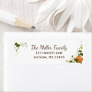 Search for happy thanksgiving return address labels Pumpkins