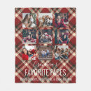 Search for red photo blankets Plaid
