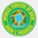 Search for brazil emblem stickers Flag