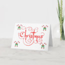 Search for merry candy cane christmas cards Red and green