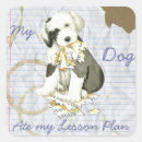 Search for old english sheepdog stickers Oes