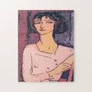 Search for womans face puzzles Vintage