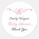 Search for baby shower bow stickers Delicate