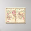 Search for mercator canvas prints World