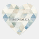 Search for blue triangles stickers Abstract