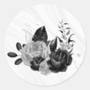 Search for silver floral stickers White