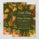 Search for autumn baby shower invitations Watercolor