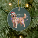 Search for golden retriever christmas decor Tree
