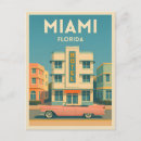 Search for vintage miami postcards Tropical