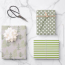 Search for matte green wrapping paper Stripes