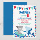 Search for shark invitations Cute shark party