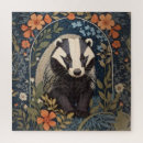 Search for badger puzzles Nature