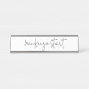 Search for template name plates Black and white