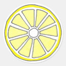 Search for lemon slices stickers Yellow