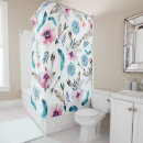 Search for boho chic shower curtains Flowers