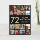 Search for 72nd birthday cards Seventy second birthday