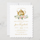 Search for pink and gold tea party invitations Teapot