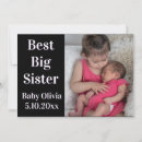 Search for brother birth announcement cards Big sister