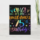 Search for 75 years birthday cards Old