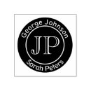 Search for 2 names rubber stamps Couple