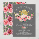 Search for teapot birthday invitations Elegant